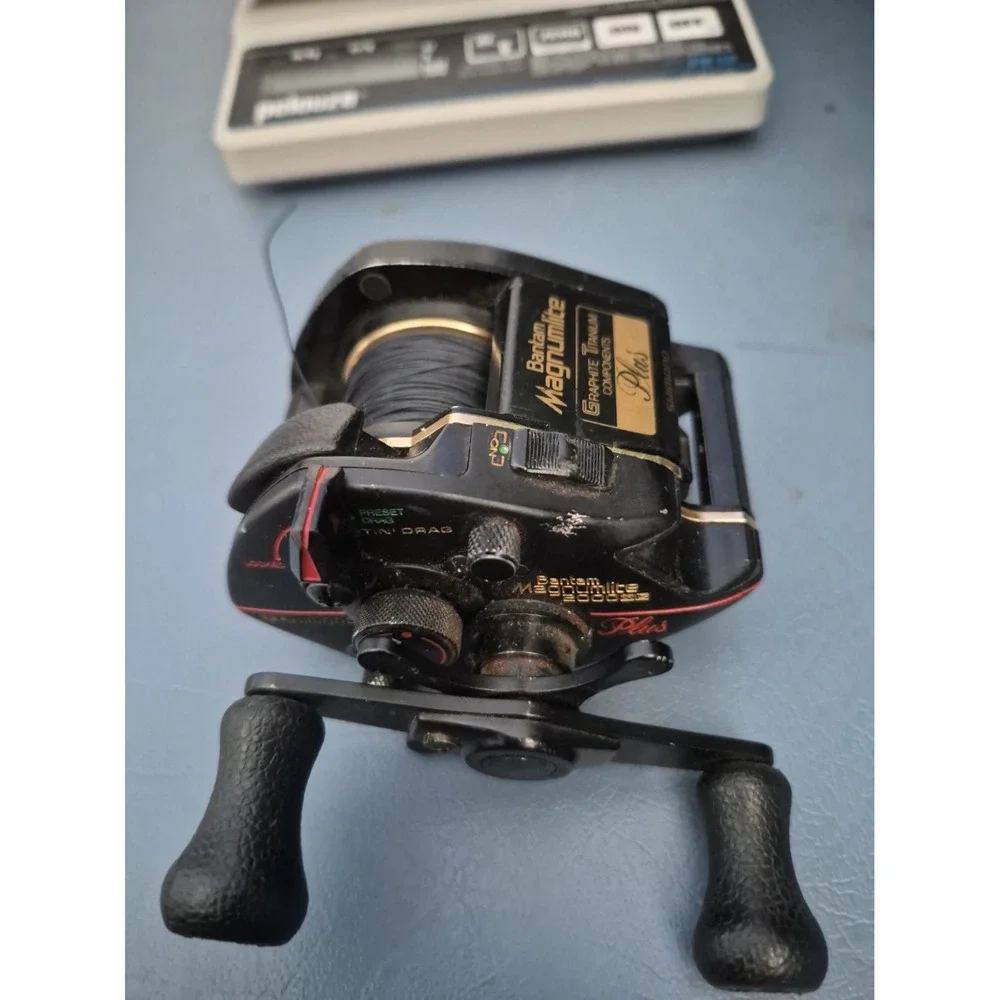 Shimano Bantam Magnumlite 2000GT Plus Graphite Ti High Speed Baitcaster